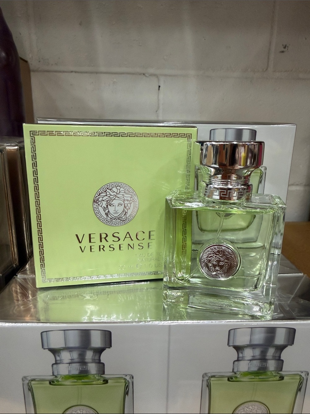 Versace Versense Eau de Parfum - Light Green and Silver